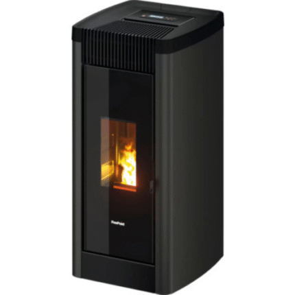 Pelletofen FreePoint Steel Stahl anthrazit 8,5 kW