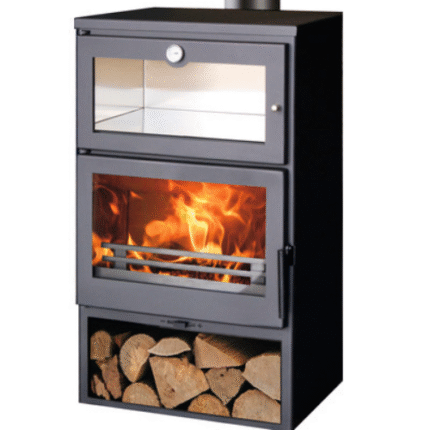 Forno Panadero in acciaio nero da 7,1 kW con vano cottura