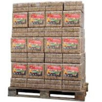 Bricchette di legno BioBriq MegaRuf – Pallet da 972 kg – Riscaldamento economico e sostenibile